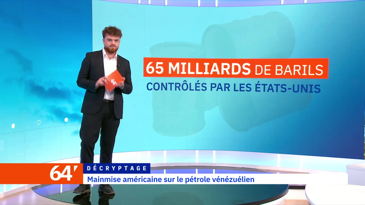 TV5MONDE évoque une prise de contrôle américaine sur une part des réserves pétrolières du Venezuela