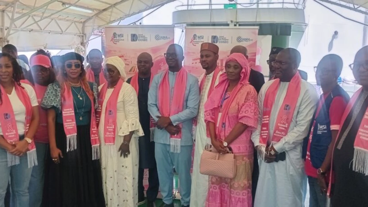 Octobre rose : le COSEC et le COSAMA mobilisent les femmes à Dakar