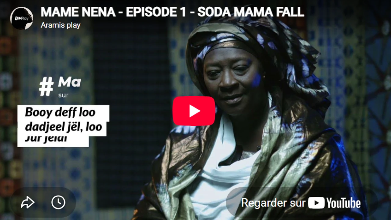 Soda Mama Fall invitée du premier épisode de « Mame Nena »