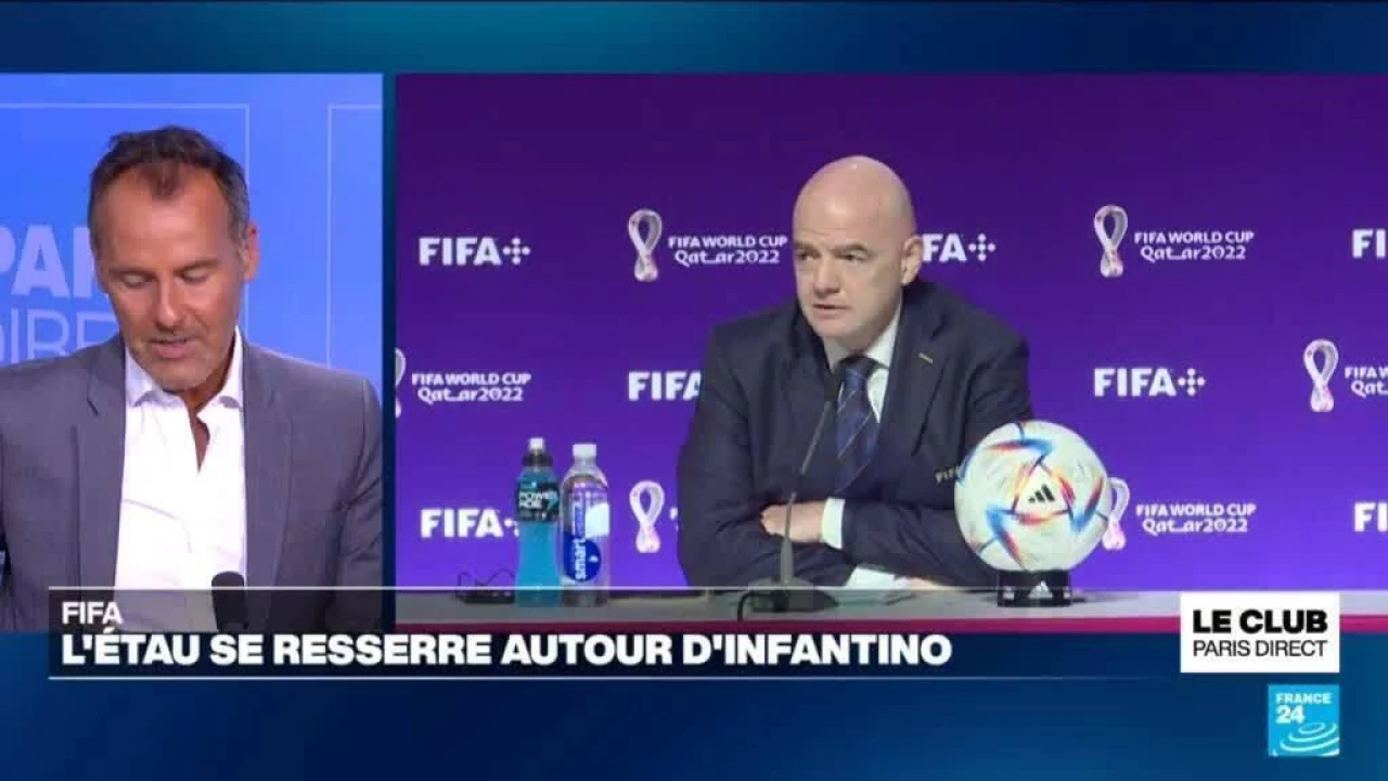 Michel Platini appelle Gianni Infantino à quitter la présidence de la Fifa