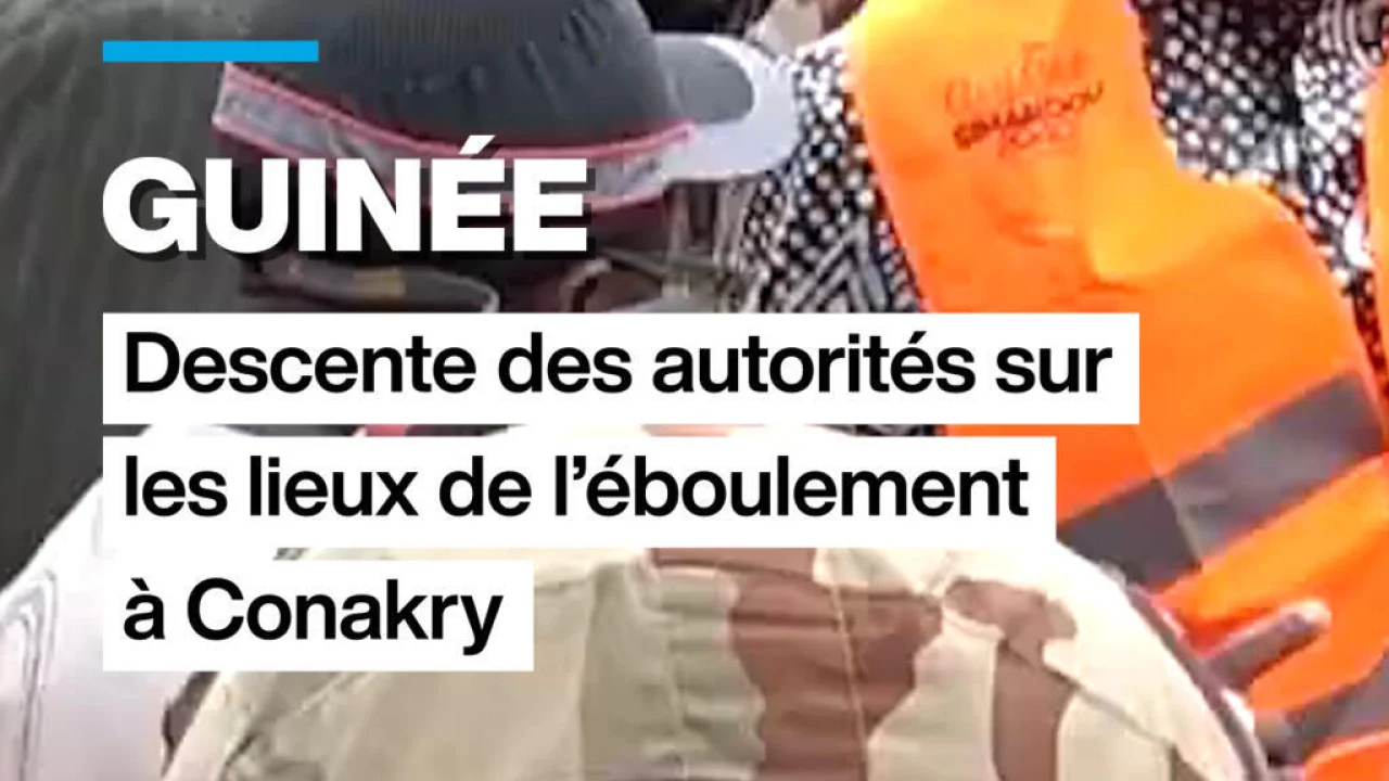 Guinée : au moins 34 morts après un éboulement à Conakry