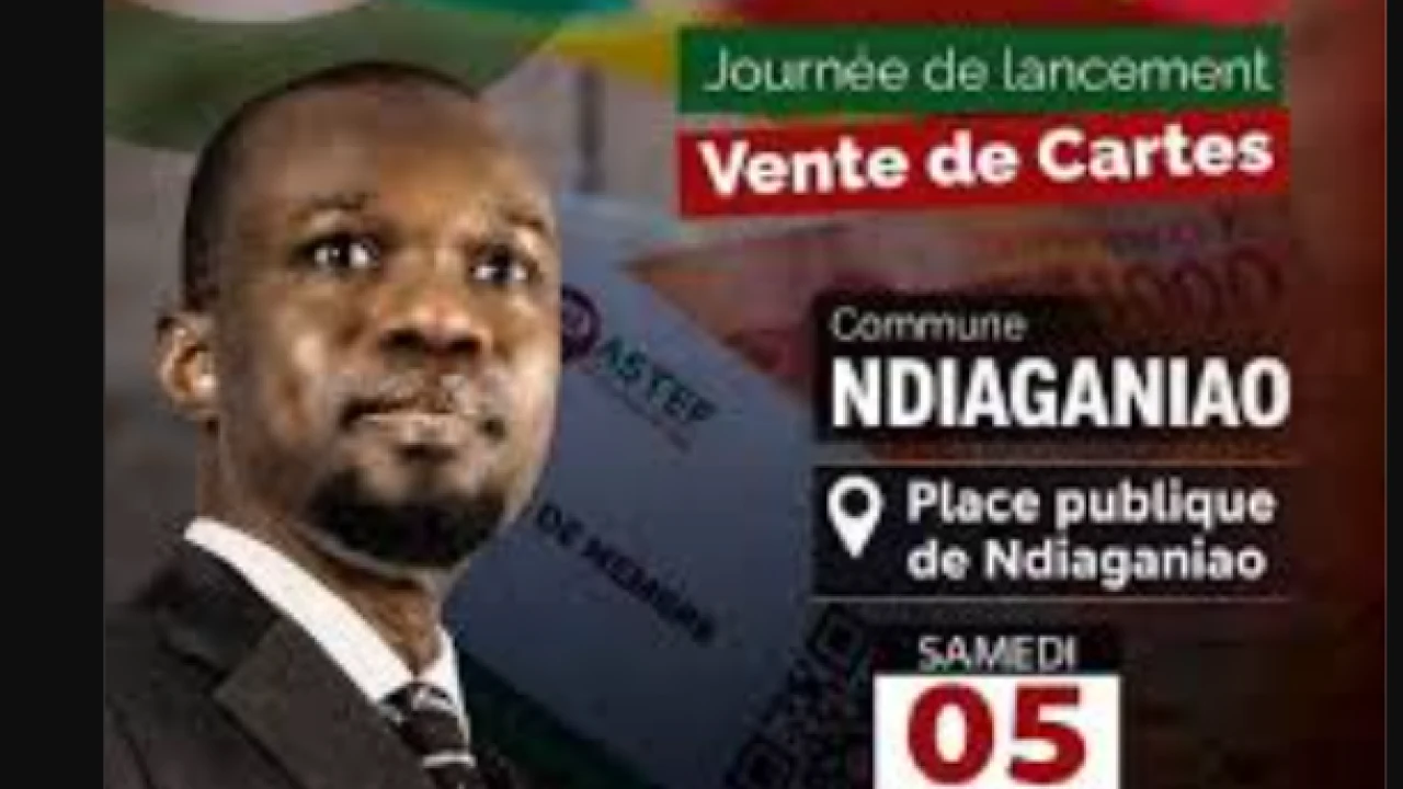 Ndiaganiao : l’autorisation de lancement de la vente des cartes de PASTEF annulée